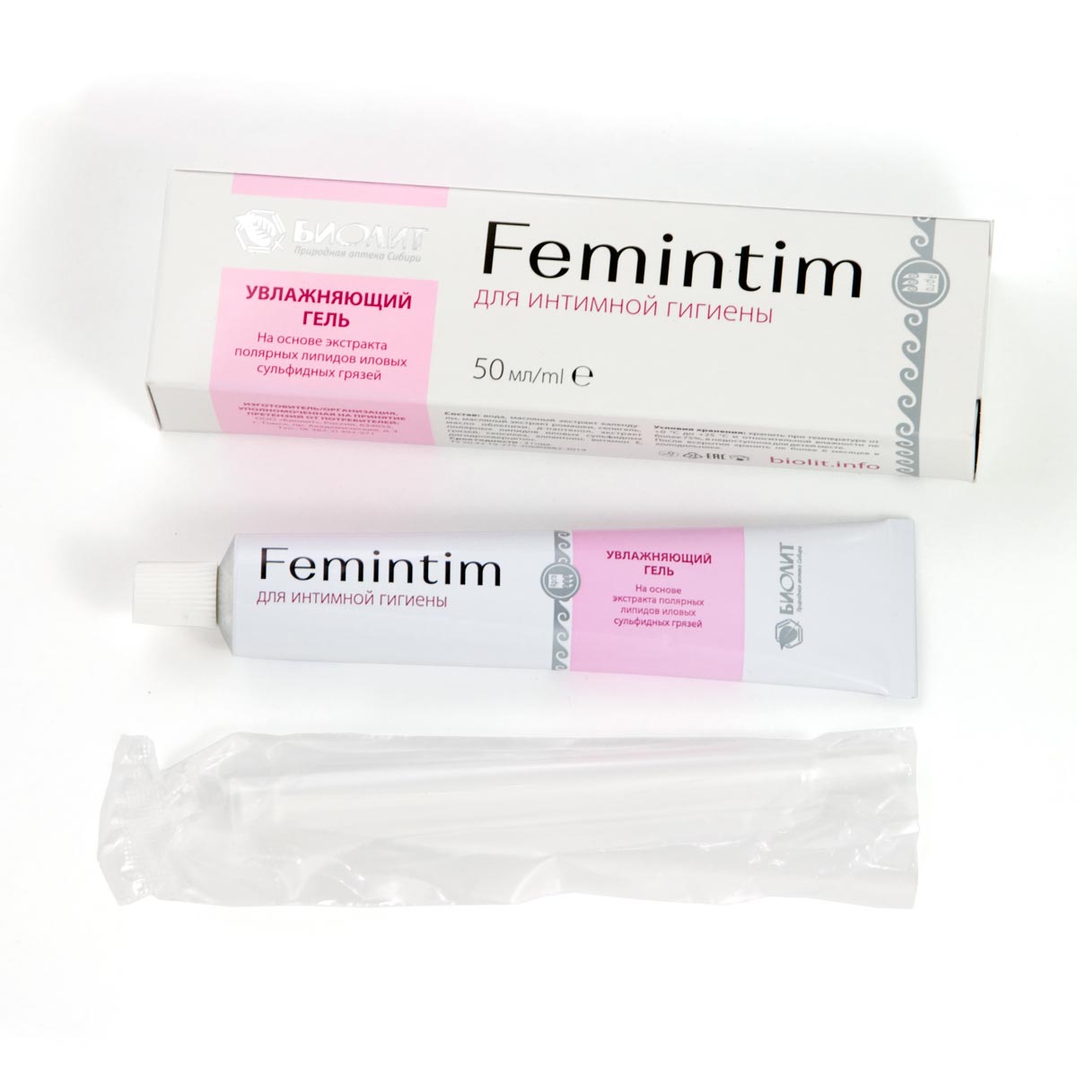 Гель увлажняющий для интимной гигиены «Femintim», 50 мл от Биолит