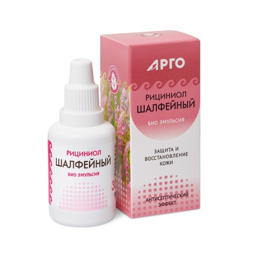 Эмульсия Рициниол Шалфейный, 30 мл Эмульсия Рициниол Шалфейный, 30 мл