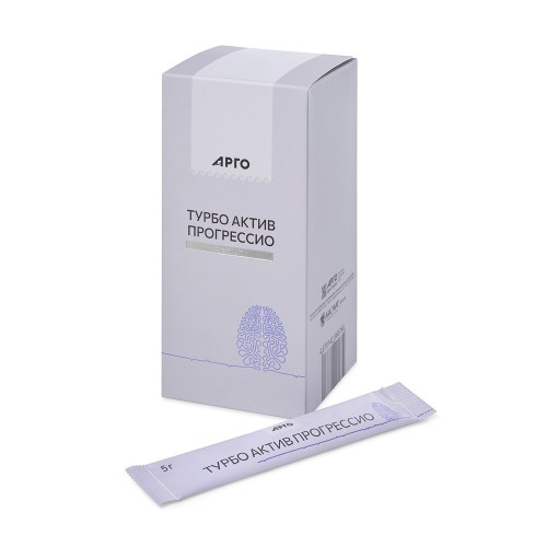 Турбо Актив Прогрессио для умственной активности, 20 стиков по 5 г