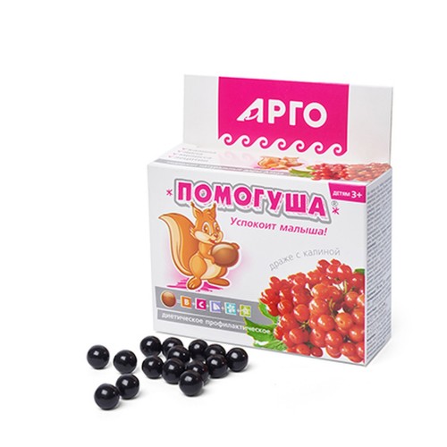 Драже детское с калиной Помогуша