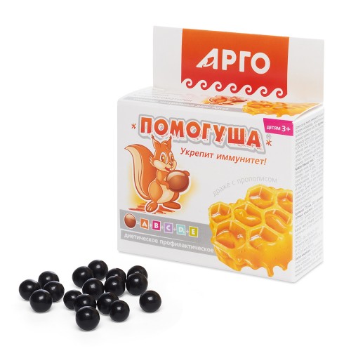 Драже детское с прополисом Помогуша